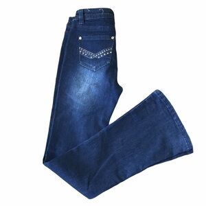 Nwot Jalate low rise Jeans dark wash bootcut jewel
